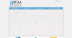 Desktop Screenshot of ecaa.com