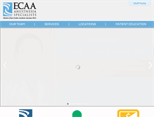 Tablet Screenshot of ecaa.com